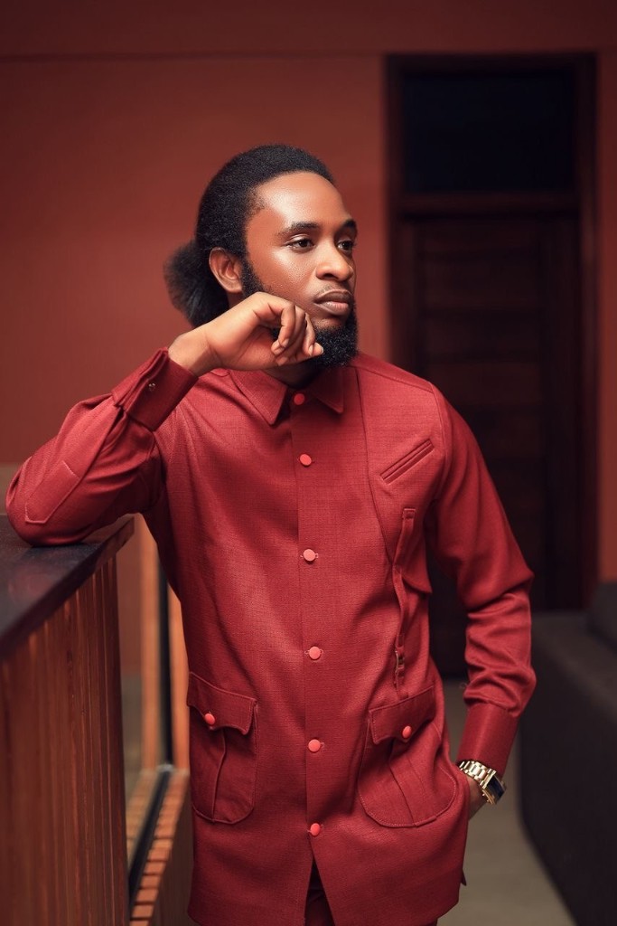 Pastor Kelvin in red