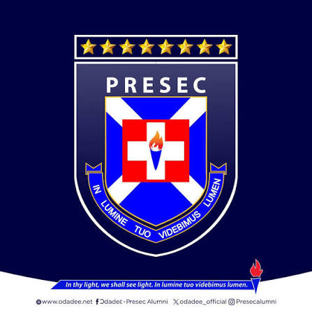 The PRESEC crest